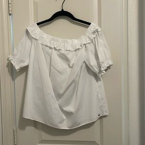 Vineyard Vines for Target off shoulder white top